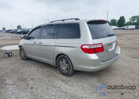 2005 Honda Odyssey Ex-L z USA, uszkodzony, nr VIN 5FNRL38735B114245